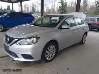 2019 Nissan Sentra S with VIN 3N1AB7AP1KY280395, listed as a IAAI auction lot 41916666 with 78,361 mi miles. Bid and sale history available at carsss.com. Image 2.