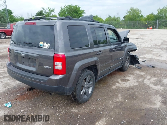2015 Jeep Patriot High Altitude with VIN 1C4NJPFA6FD377087, listed as a IAAI auction lot 42580519 with 83,642 mi miles and . Bid and sale history available at DreamBid. Image 4.