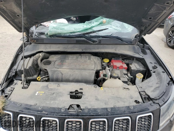2019 Jeep Compass Sport with VIN 3C4NJCAB1KT847992, listed as a Copart auction lot 54329705 with 101,303 mi miles and Salvage title. Bid and sale history available at DreamBid. Image 12.