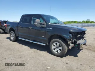 2015 Ford F-150 XLT with VIN 1FTEW1EG7FFA43224, listed as a Copart auction lot 54831665 with 265,723 mi miles and Salvage title. Bid and sale history available at DreamBid. Image 4.