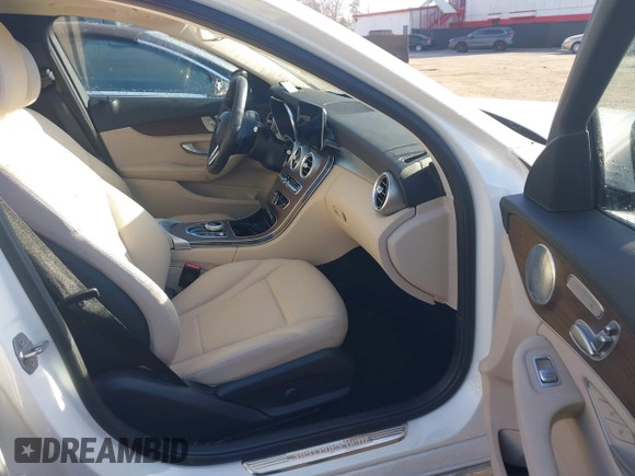 2020 Mercedes-Benz C 300 with VIN W1KWF8EB6LR595931, listed as a IAAI auction lot 41124898 with 20,713 mi miles and . Bid and sale history available at DreamBid. Image 5.
