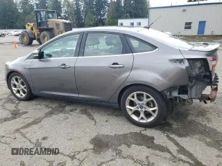 2013 Ford Focus Titanium with VIN 1FADP3J23DL209175, listed as a Copart auction lot 51594075 with 92,531 mi miles and Salvage Title. Bid and sale history available at carsss.com. Image 2.