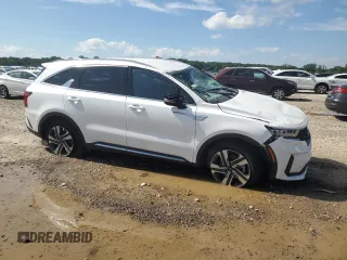 2023 Kia Sorento Hybrid EX with VIN KNDRHDLG1P5227503, listed as a Copart auction lot 61869004 with 0 mi miles and Salvage Title. Bid and sale history available at carsss.com. Image 4.