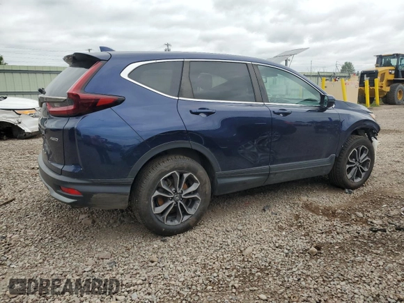 2020 Honda CR-V EX-L with VIN 2HKRW2H87LH633954, listed as a Copart auction lot 62471655 with 79,327 mi miles and Salvage title. Bid and sale history available at DreamBid. Image 3.