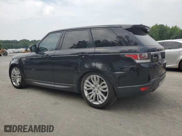 2014 Land Rover Range Rover Sport HSE with VIN SALWR2WF9EA352527, listed as a Copart auction lot 60895315 with 117,930 mi miles and Clean title. Bid and sale history available at DreamBid. Image 2.