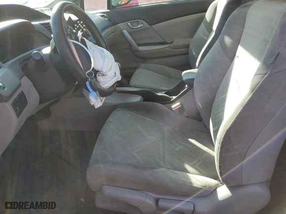 2012 Honda Civic Cpe LX with VIN 2HGFG3A53CH504917, listed as a Copart auction lot 81473644 with 137,794 mi miles and Salvage Title. Bid and sale history available at carsss.com. Image 7.