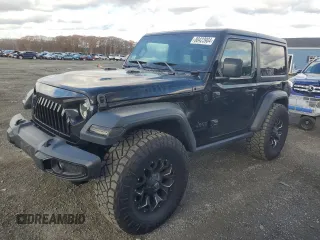 2020 Jeep Wrangler Willys z VIN 1C4GJXAN3LW245519, wystawiony jako Copart lot #80423904 z przebiegiem 64 266 mil mil oraz Szkoda całkowita • Salvage title. Historia ofert i sprzedaży dostępna na DreamBid. Obrazek 1.