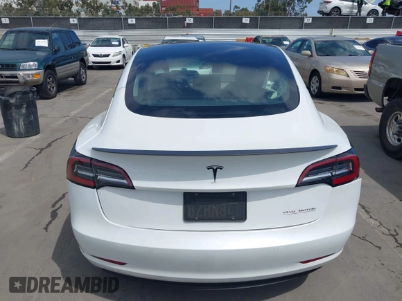 2021 Tesla Model 3 Performance with VIN 5YJ3E1EC2MF084594, listed as a IAAI auction lot 42030339 with 43,215 mi miles and . Bid and sale history available at DreamBid. Image 16.
