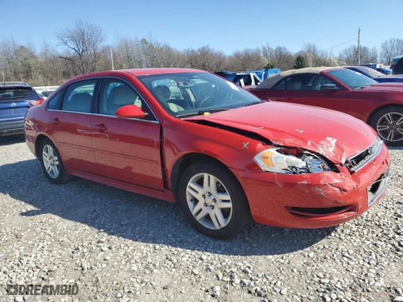 2012 Chevrolet Impala LT Retail with VIN 2G1WB5E3XC1170209, listed as a Copart auction lot 48585605 with 68,508 mi miles and Salvage Title. Bid and sale history available at carsss.com. Image 4.