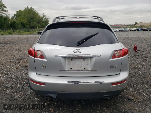 2007 Infiniti FX with VIN JNRAS08W77X209146, listed as a Copart auction lot 70104674 with 140,548 mi miles and Clean Title. Bid and sale history available at DreamBid. Image 6.
