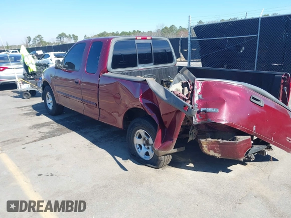 2003 Ford F-150 XL with VIN 2FTRX17233CA07991, listed as a IAAI auction lot 41649340 with 1 mi miles. Bid and sale history available at carsss.com. Image 3.
