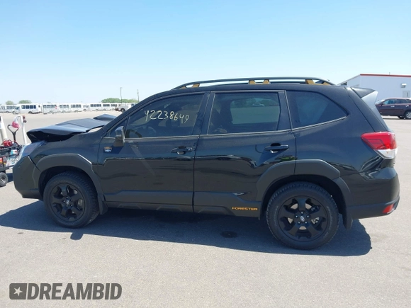 2023 Subaru Forester Wilderness with VIN JF2SKAMC2PH495053, listed as a IAAI auction lot 42238649 with 18,494 mi miles and . Bid and sale history available at DreamBid. Image 14.
