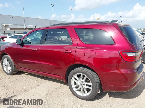 2023 Dodge Durango GT with VIN 1C4RDJDG7PC626520, listed as a IAAI auction lot 42549998 with 63,010 mi miles and . Bid and sale history available at DreamBid. Image 14.