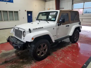 2018 Jeep Wrangler Sport S with VIN 1C4GJWAG0JL913125, listed as a Copart auction lot 55493925 with 63,882 mi miles and Salvage Title. Bid and sale history available at carsss.com. Image 1.