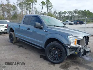 2020 Ford F-150 XL with VIN 1FTEX1CP9LKE02804, listed as a IAAI auction lot 41261391 with 95,047 mi miles and . Bid and sale history available at DreamBid. Image 1.