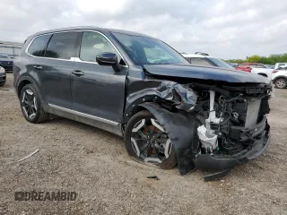 2024 Kia Telluride EX z VIN 5XYP34GC8RG533847, wystawiony jako Copart lot #50711135 z przebiegiem 5548 mil mil oraz Szkody całkowita. Historia ofert i sprzedaży dostępna na DreamBid. Obrazek 4.