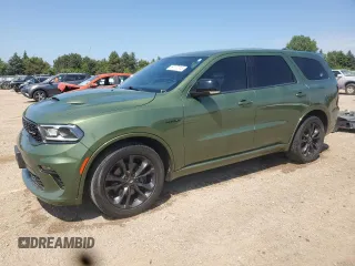 2021 Dodge Durango R/T z VIN 1C4SDJCT9MC695625, wystawiony jako Copart lot #59737315 z przebiegiem 63 273 mil mil oraz Szkoda całkowita • Salvage title. Historia ofert i sprzedaży dostępna na DreamBid. Obrazek 1.