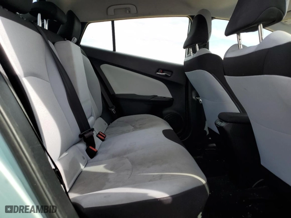 2020 Toyota Prius L Eco with VIN JTDKARFU5L3105804, listed as a Copart auction lot 49877155 with 108,728 mi miles and Salvage Title. Bid and sale history available at carsss.com. Image 10.
