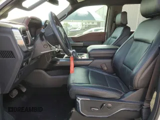 2023 Ford F-150 XL with VIN 1FTFW1E89PFC16983, listed as a Copart auction lot 52589775 with 33,975 mi miles and Salvage Title. Bid and sale history available at carsss.com. Image 7.