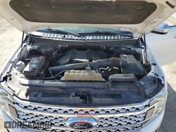 2018 Ford Expedition Max Platinum with VIN 1FMJK1MT9JEA71058, listed as a Copart auction lot 71817434 with 144,713 mi miles and Salvage title. Bid and sale history available at DreamBid. Image 12.