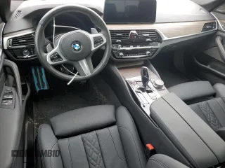 2023 BMW 5 Series 540i with VIN WBA53BJ04PCL88945, listed as a Copart auction lot 51529275 with Not provided miles and Salvage title. Bid and sale history available at DreamBid. Image 8.