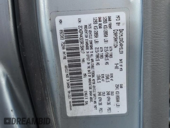2006 Dodge Caravan SE z VIN 1D4GP25RX6B714344, wystawiony jako Copart lot #71977644 z przebiegiem Nie podano mil oraz Szkoda całkowita • Salvage title. Historia ofert i sprzedaży dostępna na DreamBid. Obrazek 15.
