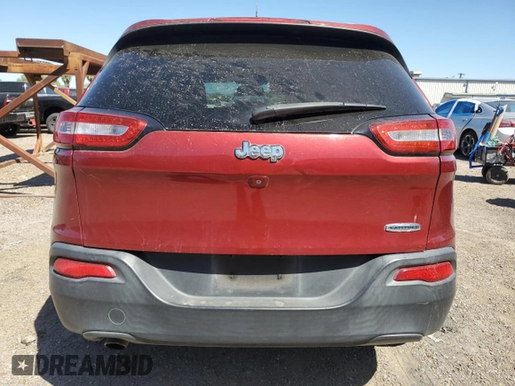 2017 Jeep Cherokee Latitude with VIN 1C4PJLCB2HW585988, listed as a Copart auction lot 48169725 with 103,538 mi miles and Salvage Title. Bid and sale history available at DreamBid. Image 6.