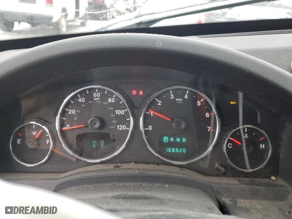 2009 Jeep Liberty Limited with VIN 1J8GN58K49W524354, listed as a Copart auction lot 45030495 with 168,820 mi miles and Clean Title. Bid and sale history available at carsss.com. Image 9.