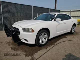 2014 Dodge Charger Police z VIN 2C3CDXAG7EH172443, wystawiony jako Copart lot #59488675 z przebiegiem 148 049 mil mil oraz Czysty tytuł • Clean title. Historia ofert i sprzedaży dostępna na DreamBid. Obrazek 1.