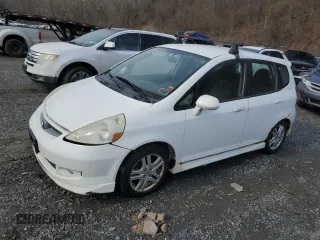 2007 Honda Fit Sport with VIN JHMGD38617S016721, listed as a Copart auction lot 53240505 with 238,523 mi miles and Clean Title. Bid and sale history available at carsss.com. Image 1.