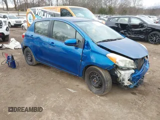 2013 Toyota Yaris L with VIN JTDKTUD37DD544926, listed as a IAAI auction lot 41474717 with 1 mi miles. Bid and sale history available at carsss.com. Image 1.