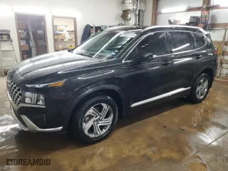 2022 Hyundai Santa Fe SEL with VIN 5NMS24AJ2NH447292, listed as a Copart auction lot 52899565 with 61,171 mi miles and Clean Title. Bid and sale history available at carsss.com. Image 1.
