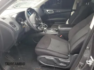 2020 Nissan Pathfinder S with VIN 5N1DR2AM0LC644908, listed as a Copart auction lot 56165085 with 48,331 mi miles and Salvage title. Bid and sale history available at DreamBid. Image 7.