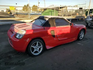 2002 Toyota MR2 z VIN JTDFR320X20050275, wystawiony jako Copart lot #78687794 z przebiegiem 183 243 mil mil oraz Szkoda całkowita • Salvage title. Historia ofert i sprzedaży dostępna na DreamBid. Obrazek 3.