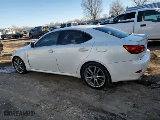 2008 Lexus IS 250 with VIN JTHBK262785072270, listed as a Copart auction lot 46375645 with 197,215 mi miles and Clean Title. Bid and sale history available at carsss.com. Image 2.
