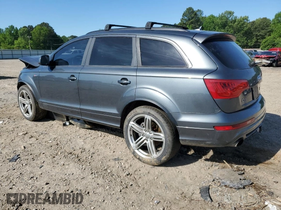 2015 Audi Q7 S line Prestige with VIN WA1DGAFE2FD008375, listed as a Copart auction lot 53289585 with 122,794 mi miles and Clean title. Bid and sale history available at DreamBid. Image 2.