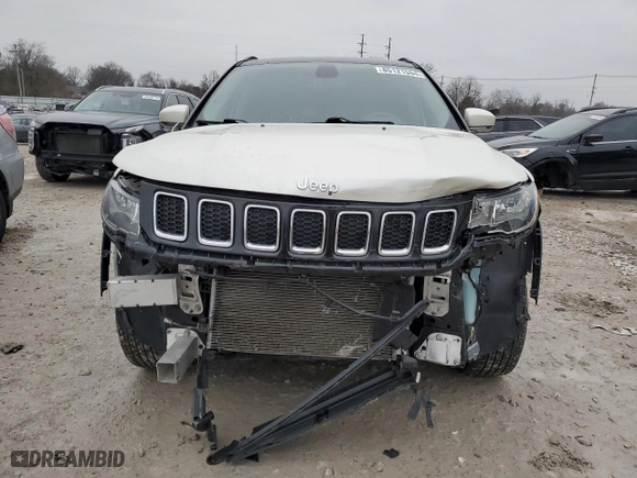 2020 Jeep Compass Limited with VIN 3C4NJCCB0LT165961, listed as a Copart auction lot 85121594 with 49,995 mi miles and Salvage Title. Bid and sale history available at carsss.com. Image 5.