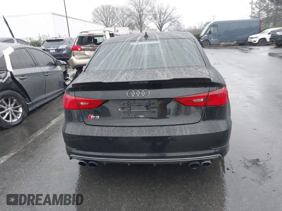 2015 Audi S3 2.0T Prestige with VIN WAUFFGFF4F1137472, listed as a IAAI auction lot 41559137 with 95,945 mi miles. Bid and sale history available at carsss.com. Image 16.