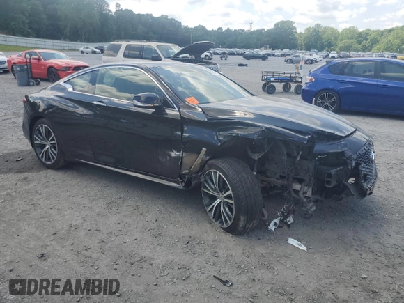 2017 Infiniti Q60 Premium z VIN JN1EV7EK1HM363876, wystawiony jako Copart lot #56001155 z przebiegiem 193 489 mil mil oraz Szkoda całkowita • Salvage title. Historia ofert i sprzedaży dostępna na DreamBid. Obrazek 4.