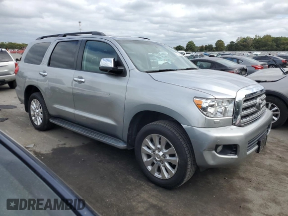 2012 Toyota Sequoia Platinum with VIN 5TDDY5G12CS057551, listed as a Copart auction lot 72858524 with 64,398 mi miles and Salvage Title. Bid and sale history available at carsss.com. Image 4.