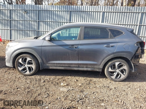 2016 Hyundai Tucson Sport with VIN KM8J33A21GU232747, listed as a IAAI auction lot 41443169 with 111,319 mi miles. Bid and sale history available at carsss.com. Image 14.