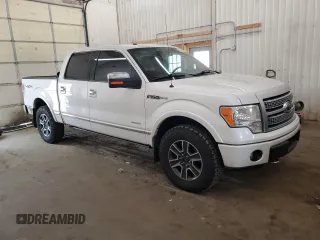 2012 Ford F-150 XL with VIN 1FTFW1ET3CFC99003, listed as a Copart auction lot 60062875 with 182,171 mi miles and Salvage title. Bid and sale history available at DreamBid. Image 4.