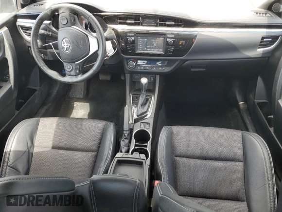 2016 Toyota Corolla L with VIN 5YFBURHE0GP526906, listed as a Copart auction lot 55537645 with 27,129 mi miles and Salvage Title. Bid and sale history available at DreamBid. Image 8.