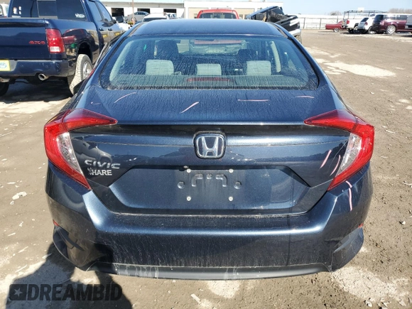 2017 Honda Civic LX z VIN 19XFC2F52HE054287, wystawiony jako Copart lot #46635745 z przebiegiem 67 424 mil mil oraz Nie do naprawy • Non repairable. Historia ofert i sprzedaży dostępna na DreamBid. Obrazek 6.