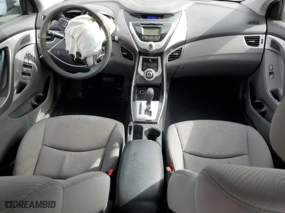 2012 Hyundai Elantra GLS PZEV with VIN 5NPDH4AE5CH095450, listed as a Copart auction lot 49721225 with 169,665 mi miles and Salvage Title. Bid and sale history available at carsss.com. Image 8.