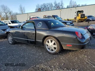 2002 Ford Thunderbird Hardtop Premium with VIN 1FAHP60A42Y127743, listed as a Copart auction lot 84723244 with Not Provided miles and Salvage Title. Bid and sale history available at DreamBid. Image 2.