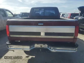 1992 Ford F-150 with VIN 1FTEX14H2NKA55620, listed as a Copart auction lot 76487124 with 182,781 mi miles and Salvage Title. Bid and sale history available at DreamBid. Image 6.