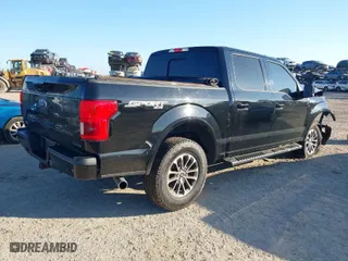 2018 Ford F-150 XL with VIN 1FTEW1E55JFB36007, listed as a IAAI auction lot 41788565 with 999,999 mi miles. Bid and sale history available at carsss.com. Image 4.