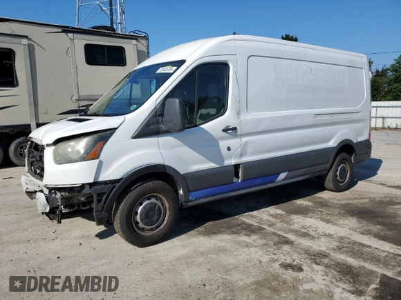 2016 Ford Transit Cargo with VIN 1FTYR2CG5GKA08736, listed as a Copart auction lot 72430704 with 274,349 mi miles and Salvage title. Bid and sale history available at DreamBid. Image 1.