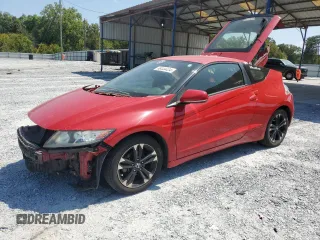 2015 Honda CR-Z with VIN JHMZF1D49FS001586, listed as a Copart auction lot 68444434 with 164,169 mi miles and Salvage Title. Bid and sale history available at carsss.com. Image 1.
